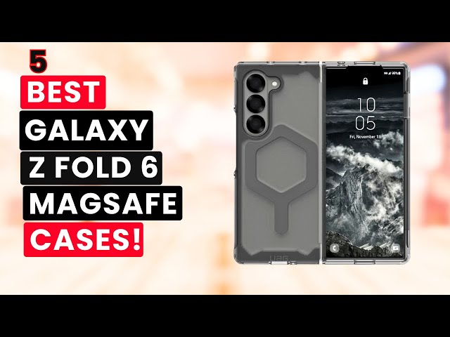 ✅Top 5 Best Galaxy z Fold 6 Magsafe Cases!🔥🔥 Protective/ Magnetic/ S Pen