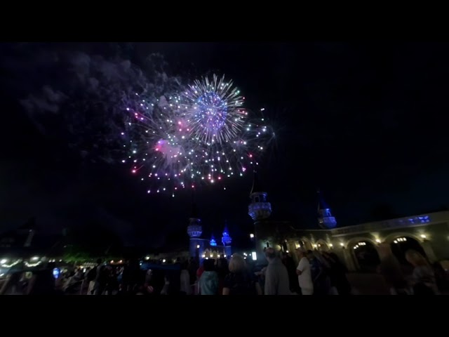 Disney World fireworks in vr180