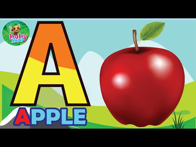 A is for Apple  | Very Cute Phonics Song for Toddlers | Learn ABCs" SONG'S