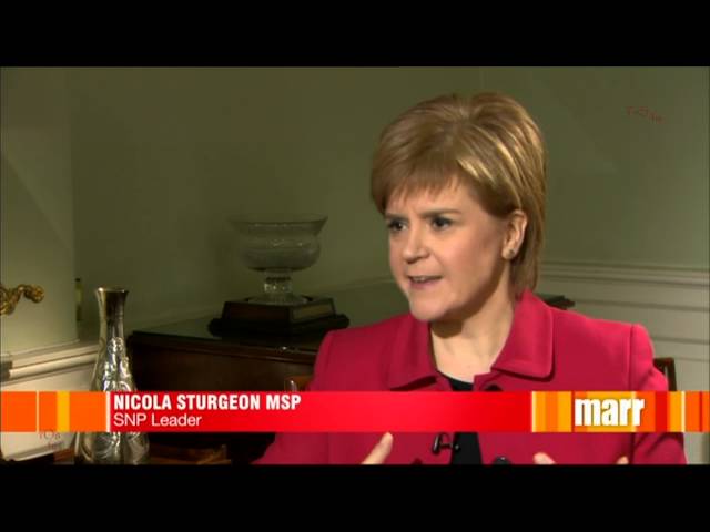 NICOLA STURGEON MSP:--: The Andrew Marr Show - 24 Jan, 2016 -