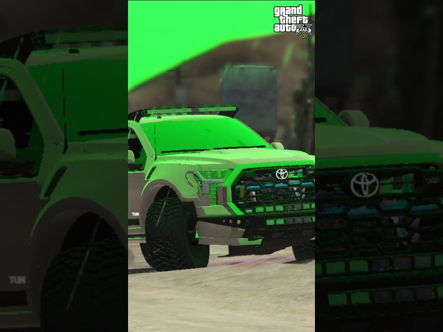 Toyota's tundra SUV | off-road Segment| 4X4 #gta #trending #shorts