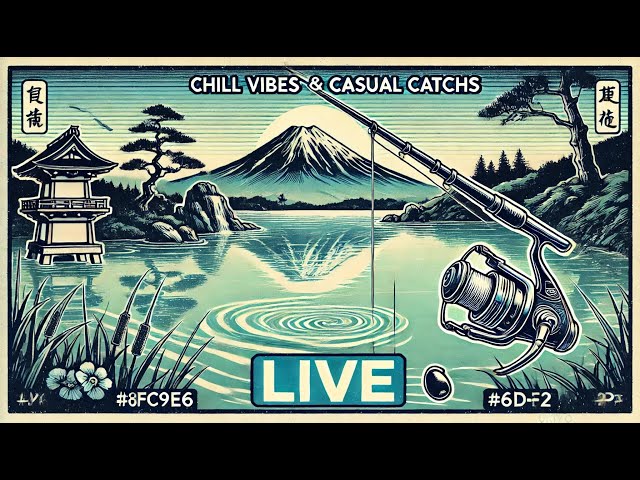 Chill Vibes & Casual Catches 🎣 | Real VR Fishing Livestream