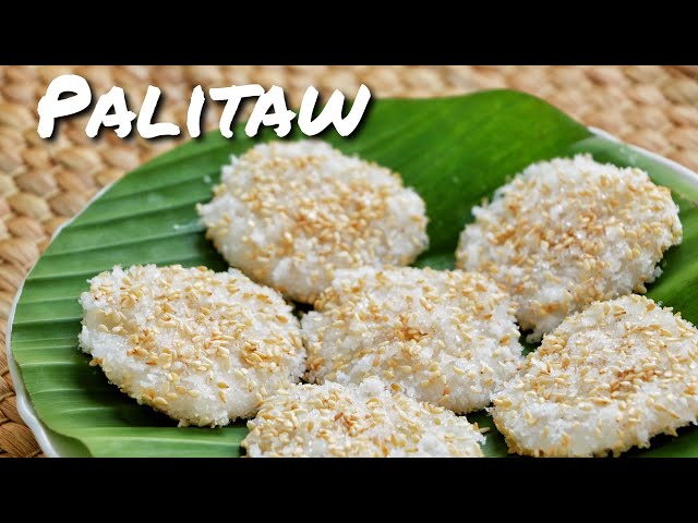 Palitaw Glutinous Rice Flour | Meryendang pinoy recipe pang negosyo