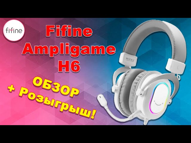 Review of Fifine Ampligame H6 Headphones!