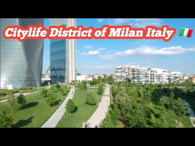 17 July 2023. Citylife district of Milan one of the most beautiful area of Milan 🇮🇹!