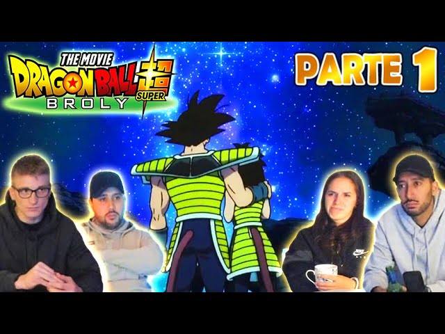 BARDACK e GINE salvano GOKU - Dragon Ball Super Broly Movie - Group Reaction ITA - Parte 1