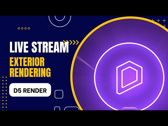 [LIVE STREAM] EXTERIOR RENDERING D5 RENDER  |  Private house 316