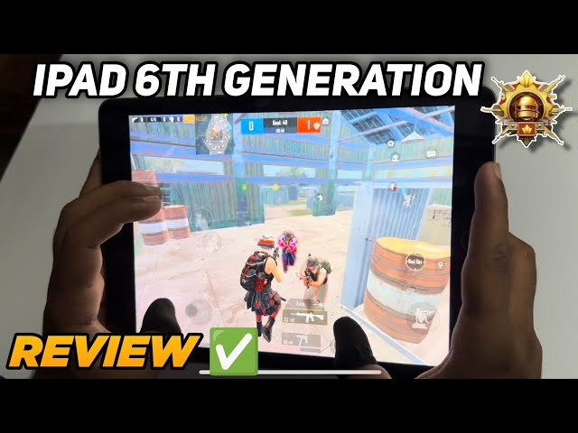 iPad gen 6 pubg test 2024 | iPad 6 Lag  and graphics test full review