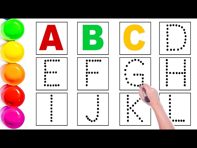 ABCD | ABCDE | a for apple b for ball | abcd song | phonics song | nursery rhymes for kids | English