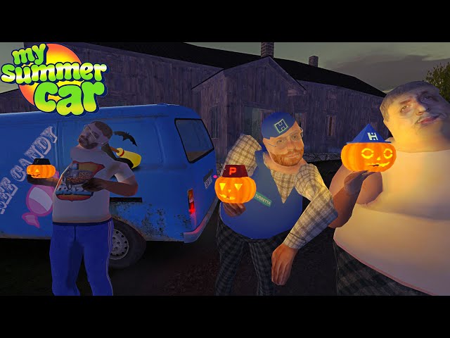 HALLOWEEN IN AN ABANDONED MANSION - My Summer Car