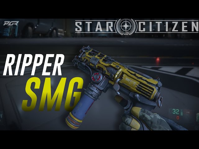 Ripper SMG - A Look At The First Laser Beam FPS Weapon - Star Citizen