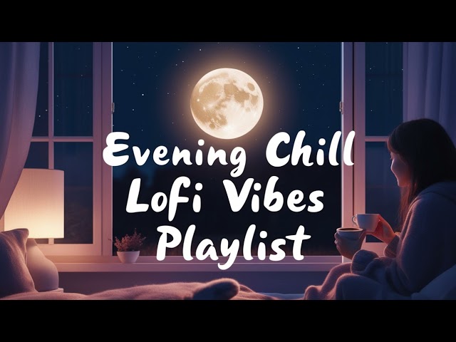 🌕☕Evening Chill: Lofi Vibes Playlist🌕☕