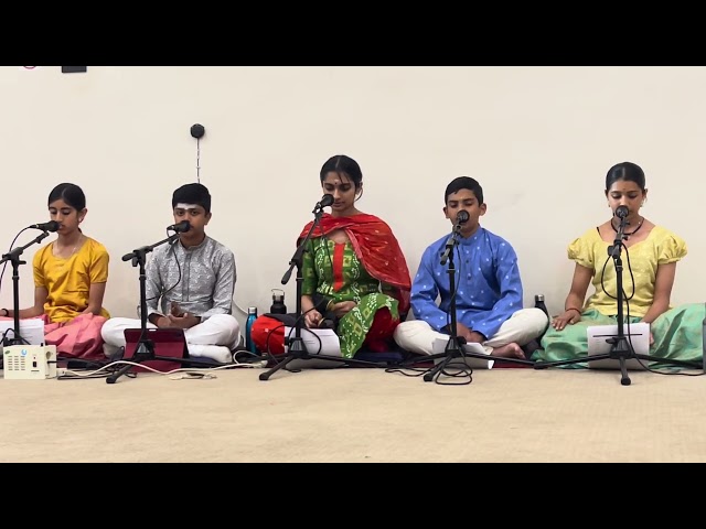 Bhajans by Kids at Naamadwar Sydney on 18 August 2023