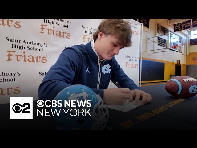 Young football players everywhere live the dream on national signing day