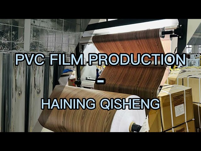 PVC decorative film production - Haining Qisheng