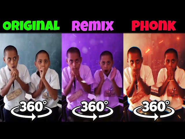 360º VR Beatbox Boys Original vs Phonk vs Remix