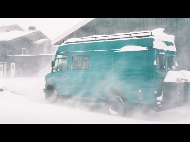 SURVIVING the MADDEST BLIZZARD of my Life. EXTREME SNOW STORM Winter Van Life Solo Camping #vanlife