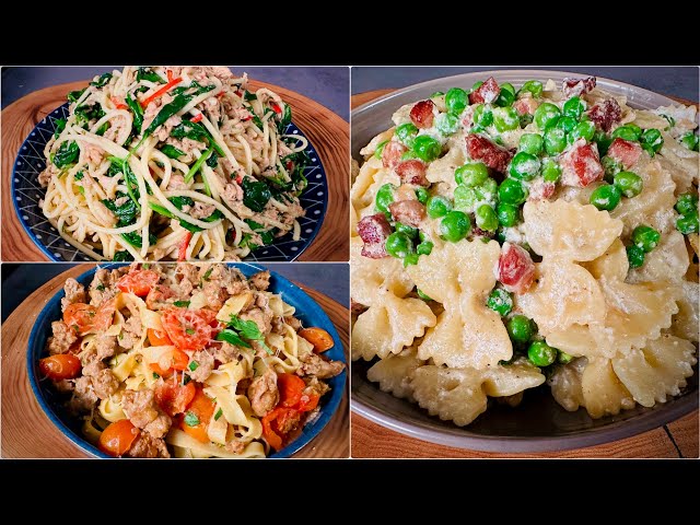 3 dinner recipes in 10 minutes! I can cook this every day!