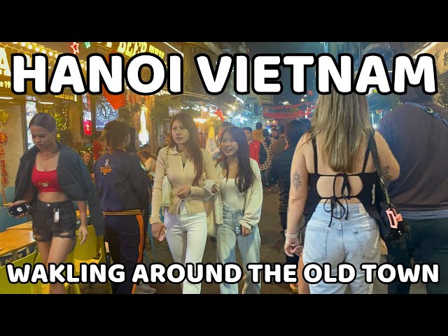 Hanoi Vietnam Nightlife | Walking around the Old Town at night