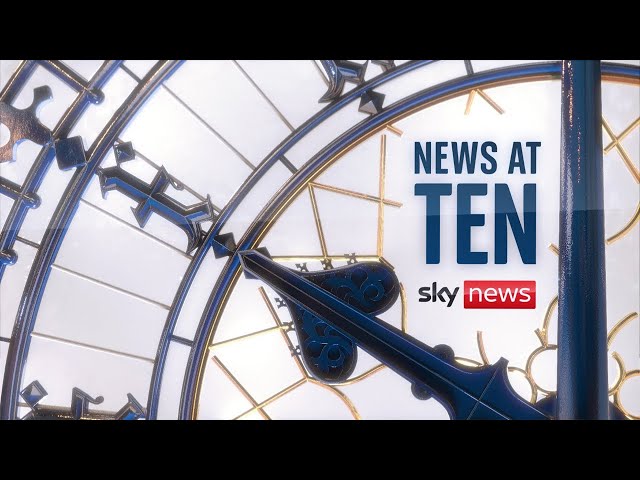 Sky News at Ten | Trump and Starmer speak on phone and 'agree to meet soon'