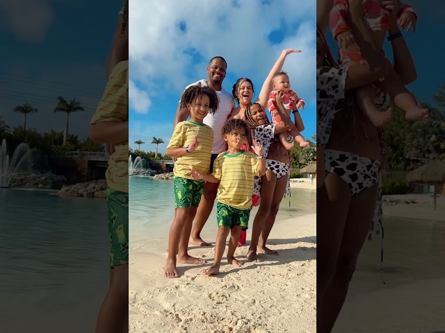 so close, he almost had the tv to himself 🤣 we had the PERFECT DAY 🏝️at coco cay @RoyalCaribbean