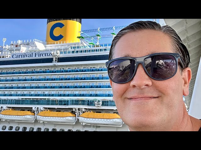 CARNIVAL FIRENZE CRUISE 2025 - Essential Information Vlog Series Day 1