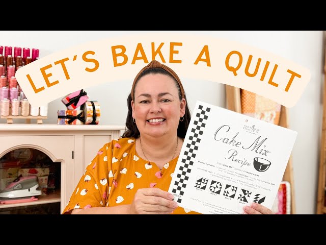 Baking Up Perfect Quilt Blocks with Moda Cake Mix