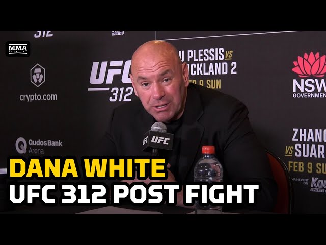 Dana White Reacts To Dricus du Plessis & Zhang Weili's UFC 312 Wins, Canelo vs. Jake Paul Drama