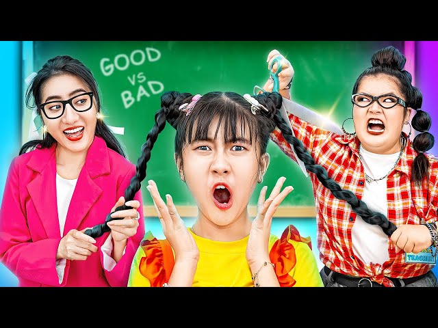 Good Teacher Vs Bad Teacher - Funny Stories About Baby Doll Family