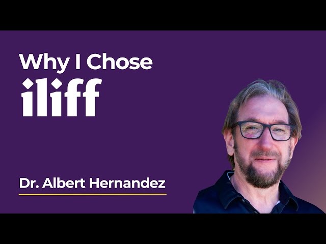 Dr.  Albert Hernandez explains why he chose Iliff School of Theology