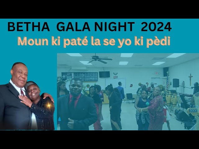 Betha gala night 2024// moun ki paté la se yo ki manké// Secret of Heaven  group