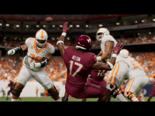 BEST Game Ever Played On All American Difficulty | Fiesta Bowl | Virginia Tech vs Tennessee Ep.22