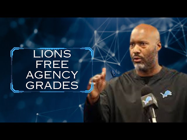 Detroit Lions free agency GRADED