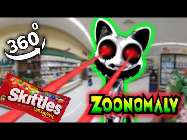 😱😈😈 360 vr ZOONOMALY  Skittles Meme | Smile Cat vs Zookeeper ❗❗❗