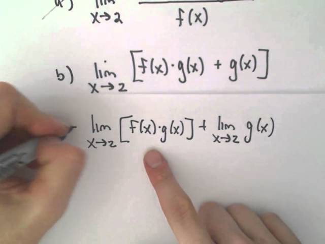 Limit Laws to Evaluate a Limit , Example 2