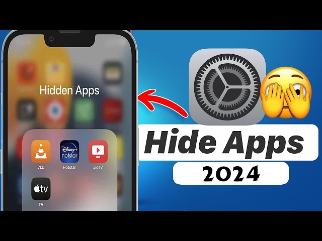 Apps hide | IPHONE | 2024 | SL TEKA