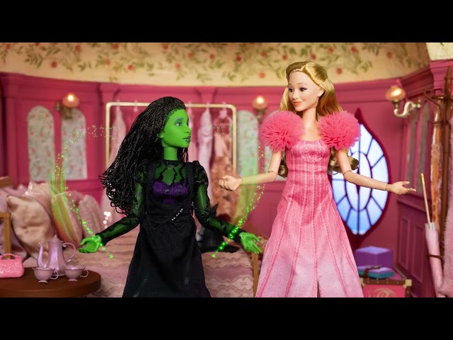 Wicked | “Popular” Stop Motion Music Video ft. Glinda & Elphaba dolls