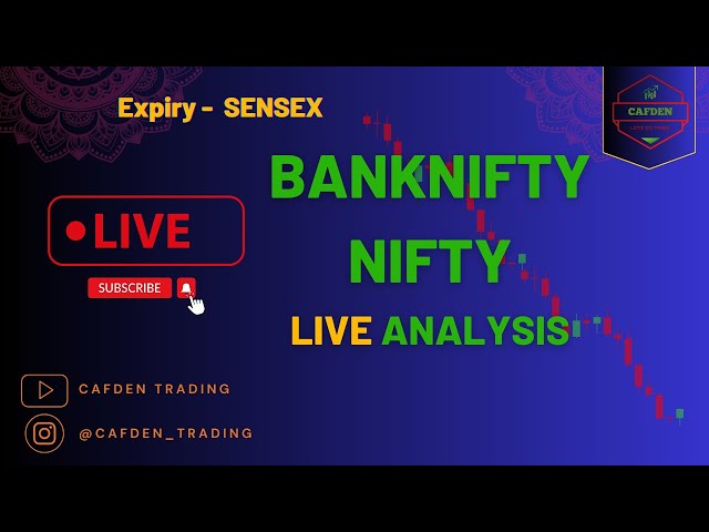 Live Trading Nifty & Bank Nifty || Cafden Trading  [ 13- Sep - 24 ] #cafden  #trading #livetrading