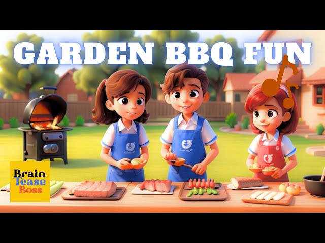 Garden BBQ Fun - Children's Song | Sing and Dance | Family and Friends Song