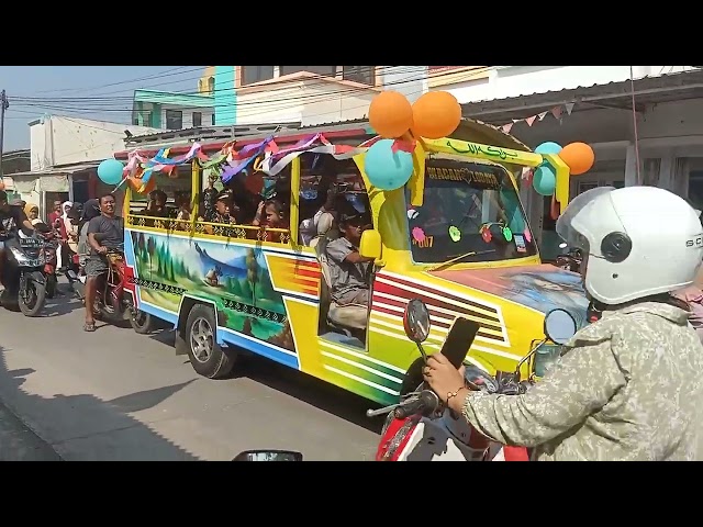 Karnaval Hut RI-78 Paud TK SD SMP SMA SMK di Desa Sukamandijaya