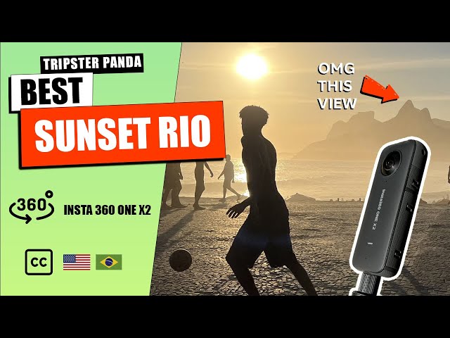 360 4K - Arpoador Sunset | Rio de Janeiro, Brazil