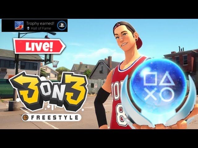 Getting Platinum Trophy On 3on3 Freestyle 0.1% Players Have It