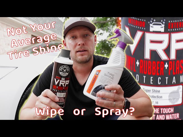 Chemical Guys VRP Protectant First Try and Review - Vinyl Rubber Plastic