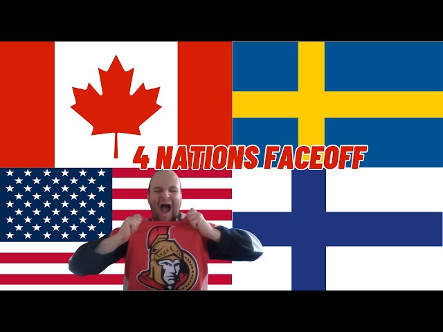 4 Nations Faceoff Tournament Preview/Predictions!!! (ENGLISH AND SWEDISH)