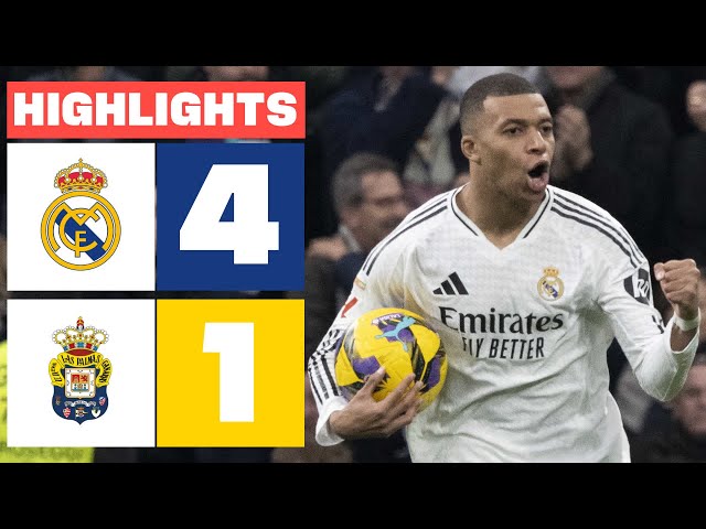 REAL MADRID 4 - 1 UD LAS PALMAS I HIGHLIGHTS LALIGA EA SPORTS