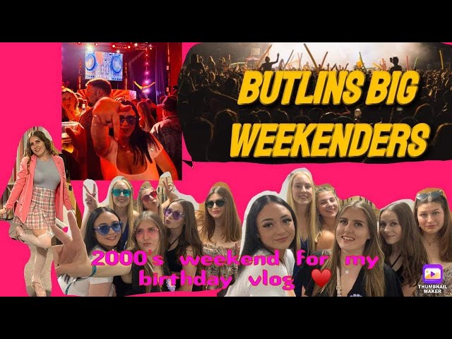 Butlins 2000’s adult weekend vlog!!!