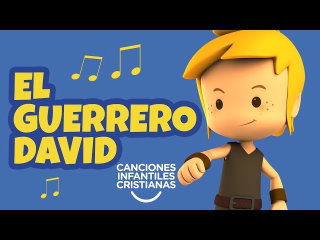 El Guerrero David  - Canciones Infantiles Cristianas para niños escuela dominical Pequeños Héroes