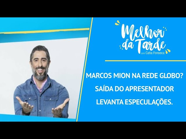 Marcos Mion na Rede Globo? | MELHOR DA TARDE