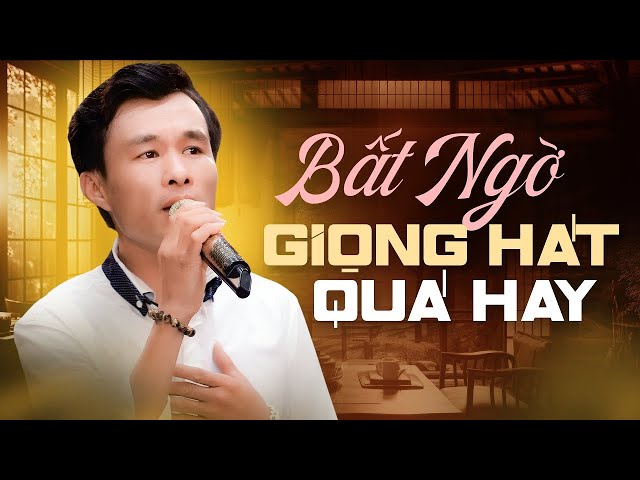 BẤT NGỜ GIỌNG HÁT LẠ MÀ HAY - Liên Khúc Nhạc Lính Người Đầu Gió & Thành Phố Sau Lưng | Thế Vĩnh