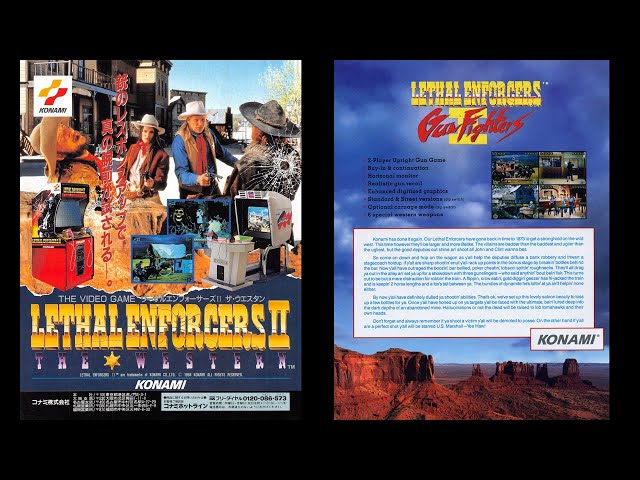 Lethal Enforcers 2/II (1994) - The Hideout pt3 (Stage 5-3) 1 hour ext